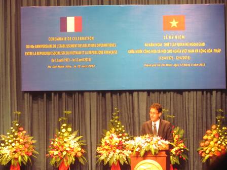 HCM-Ville fête les 40 ans des relations diplomatiques Vietnam-France